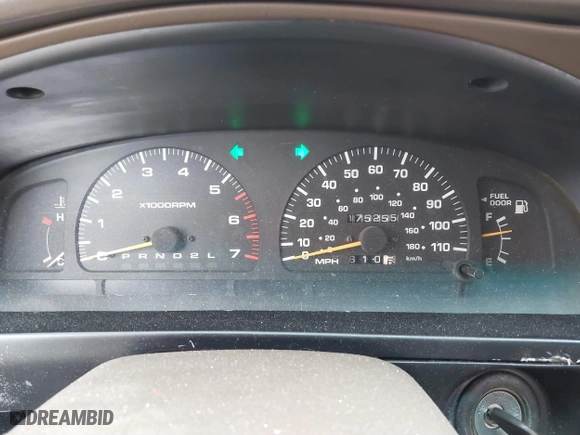 1998 Toyota 4Runner with VIN JT3GN87R7W0085869, listed as a IAAI auction lot 41328631 with 175,255 mi miles. Bid and sale history available at carsss.com. Image 7.