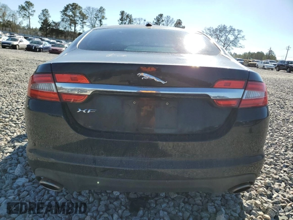 2012 Jaguar XF Portfolio with VIN SAJWA0HBXCLS52419, listed as a Copart auction lot 41492245 with 188,378 mi miles and Salvage Title. Bid and sale history available at carsss.com. Image 6.