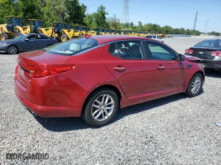 2012 Kia Optima LX with VIN 5XXGM4A72CG074898, listed as a Copart auction lot 52913115 with 142,705 mi miles and Salvage Title. Bid and sale history available at carsss.com. Image 3.