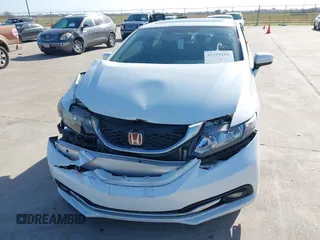 2014 Honda Civic Sedan EX-L with VIN 19XFB2F95EE011158, listed as a IAAI auction lot 41776101 with 1 mi miles. Bid and sale history available at carsss.com. Image 6.
