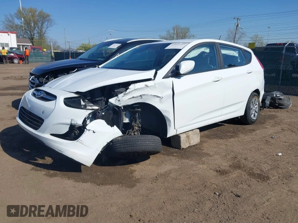 2017 Hyundai Accent SE with VIN KMHCT5AE7HU310724, listed as a IAAI auction lot 42093323 with 134,326 mi miles. Bid and sale history available at carsss.com. Image 18.