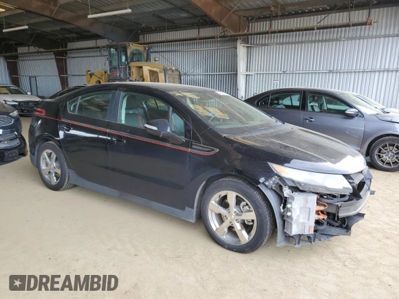 2012 Chevrolet Volt with VIN 1G1RD6E48CU102467, listed as a Copart auction lot 49815035 with 141,610 mi miles and Salvage Title. Bid and sale history available at carsss.com. Image 4.