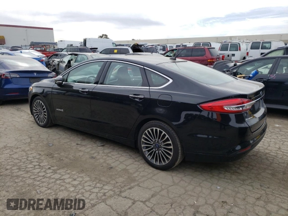 2018 Ford Fusion Hybrid SE with VIN 3FA6P0LU4JR111114, listed as a Copart auction lot 41459803 with 122,960 mi miles. Bid and sale history available at carsss.com. Image 2.