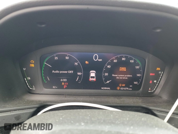 2023 Honda Accord EX-L with VIN 1HGCY2F62PA052510, listed as a Copart auction lot 53466345 with 21,079 mi miles and Salvage title. Bid and sale history available at DreamBid. Image 9.