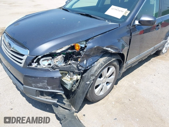2010 Subaru Outback Premium All-Weather Anniversary with VIN 4S4BRBGC3A3344993, listed as a IAAI auction lot 42393450 with 117,439 mi miles and . Bid and sale history available at DreamBid. Image 6.