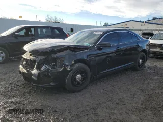 2017 Ford Police Interceptor Sedan with VIN 1FAHP2MK2HG109686, listed as a Copart auction lot 86862134 with 0 mi miles and Salvage Title. Bid and sale history available at carsss.com. Image 1.