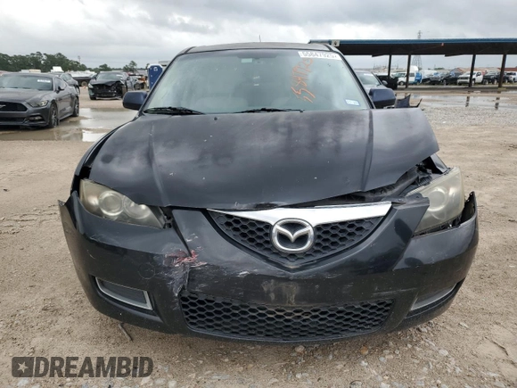 2008 Mazda 3 i Touring with VIN JM1BK32F381802361, listed as a Copart auction lot 55847925 with 205,146 mi miles and Salvage Title. Bid and sale history available at DreamBid. Image 5.
