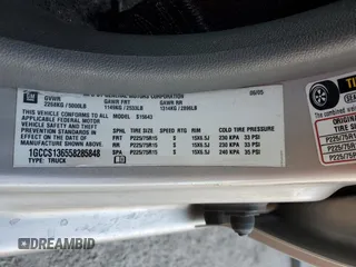 2005 Chevrolet Colorado 1SB LS Z85 with VIN 1GCCS136558285848, listed as a Copart auction lot 41690935 with 220,910 mi miles and Salvage Title. Bid and sale history available at carsss.com. Image 14.