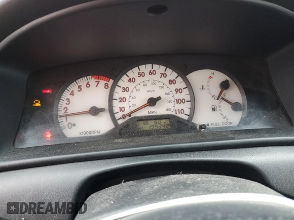 2004 Toyota Corolla CE with VIN 2T1BR32E94C305937, listed as a Copart auction lot 54332925 with 199,342 mi miles and Salvage Title. Bid and sale history available at DreamBid. Image 9.