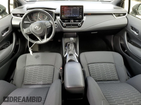 2022 Toyota Corolla SE with VIN JTND4MBE8N3155502, listed as a Copart auction lot 54610225 with 57,094 mi miles and Salvage Title. Bid and sale history available at DreamBid. Image 8.