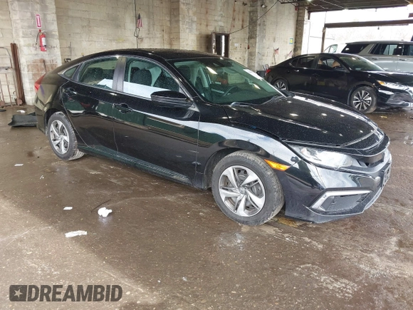 2020 Honda Civic LX z VIN 2HGFC2F61LH587612, wystawiony jako IAAI lot #41955072 z przebiegiem 89 476 mil mil oraz . Historia ofert i sprzedaży dostępna na DreamBid. Obrazek 1.