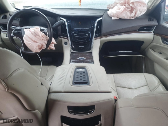 2015 Cadillac Escalade Premium with VIN 1GYS4NKJ9FR620862, listed as a Copart auction lot 50082715 with 0 mi miles and Clean Title. Bid and sale history available at carsss.com. Image 8.