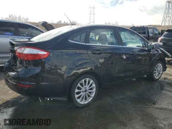 2017 Ford Fiesta Titanium with VIN 3FADP4CJ9HM139325, listed as a Copart auction lot 47852825 with 100,264 mi miles and Salvage Title. Bid and sale history available at carsss.com. Image 3.