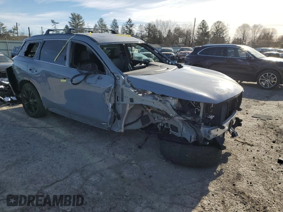2025 Infiniti QX60 Luxe с VIN 5N1AL1FS4SC335723, выставлен на аукционе Copart как лот 41421615 с пробегом 1 125 миль миль и Списание • Salvage title. История ставок и продаж доступна на DreamBid. Изображение 4.
