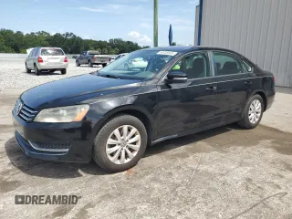 2013 Volkswagen Passat S with VIN 1VWAP7A38DC010245, listed as a Copart auction lot 60848565 with 72,887 mi miles and Salvage title. Bid and sale history available at DreamBid. Image 1.