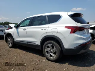 2022 Hyundai Santa Fe SE with VIN 5NMS1DAJ6NH386967, listed as a Copart auction lot 62485124 with 27,442 mi miles and Salvage Title. Bid and sale history available at DreamBid. Image 2.