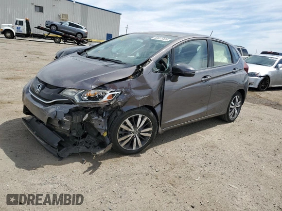 2017 Honda Fit EX-L with VIN JHMGK5H88HS018776, listed as a Copart auction lot 50621185 with 25,382 mi miles and Salvage Title. Bid and sale history available at DreamBid. Image 1.