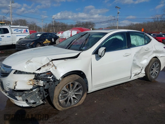 2017 Acura TLX w/Technology Pkg with VIN 19UUB1F5XHA001197, listed as a IAAI auction lot 41530789 with 65,747 mi miles. Bid and sale history available at carsss.com. Image 16.