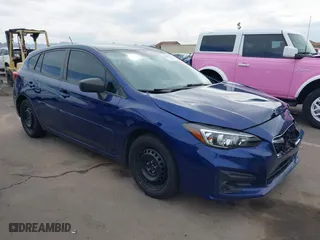 2018 Subaru Impreza with VIN 4S3GTAA66J3740232, listed as a IAAI auction lot 41802671 with 69,847 mi miles. Bid and sale history available at carsss.com. Image 1.