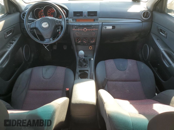 2005 Mazda 3 s with VIN JM1BK143051292702, listed as a Copart auction lot 50704945 with 250,503 mi miles and Salvage Title. Bid and sale history available at carsss.com. Image 8.