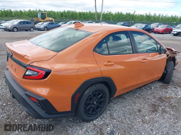 2022 Subaru WRX Premium with VIN JF1VBAF6XN9026454, listed as a IAAI auction lot 42199908 with 10,659 mi miles and . Bid and sale history available at DreamBid. Image 4.