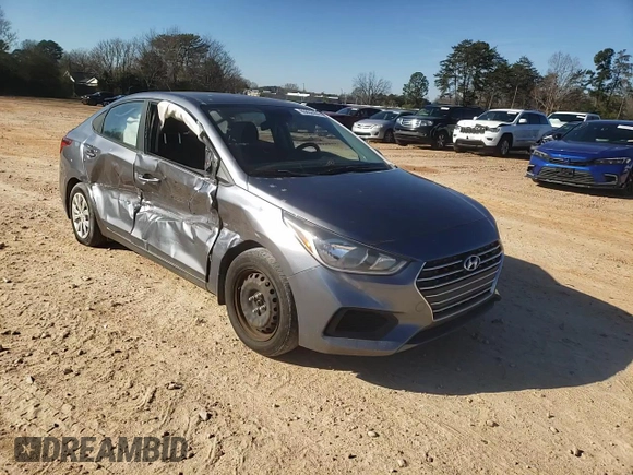 2019 Hyundai Accent SE with VIN 3KPC24A3XKE088489, listed as a Copart auction lot 85852464 with 105,582 mi miles and Salvage Title. Bid and sale history available at carsss.com. Image 11.