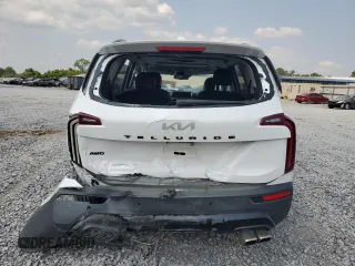 2022 Kia Telluride EX with VIN 5XYP3DHC3NG291087, listed as a Copart auction lot 59271455 with 75,318 mi miles and Salvage title. Bid and sale history available at DreamBid. Image 6.
