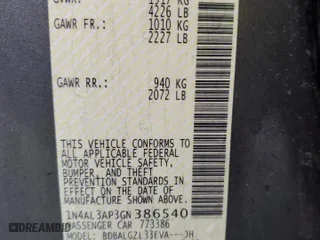 2016 Nissan Altima 2.5 S with VIN 1N4AL3AP3GN386540, listed as a Copart auction lot 51830545 with 89,176 mi miles and Salvage Title. Bid and sale history available at carsss.com. Image 14.