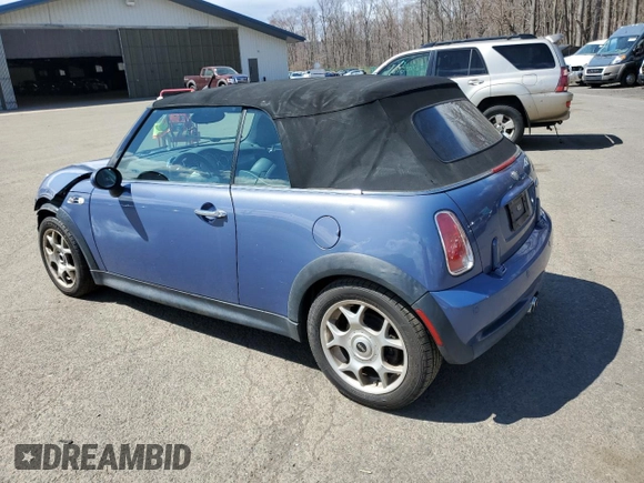 2007 MINI Convertible S z VIN WMWRH33507TL95604, wystawiony jako Copart lot #53272395 z przebiegiem 94 957 mil mil oraz Szkoda całkowita • Salvage title. Historia ofert i sprzedaży dostępna na DreamBid. Obrazek 2.