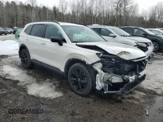 2023 Honda CR-V Sport Touring with VIN 2HKRS6H99PH206129, listed as a Copart auction lot 46715315 with 32,775 mi miles and Salvage Title. Bid and sale history available at DreamBid. Image 4.