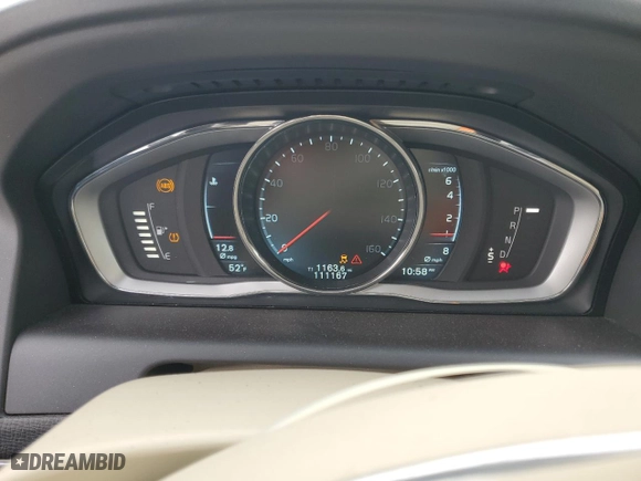 2015 Volvo XC60 T5 Drive-E Premier with VIN YV440MDK0F2659467, listed as a Copart auction lot 48227685 with 111,167 mi miles and Salvage Title. Bid and sale history available at carsss.com. Image 9.
