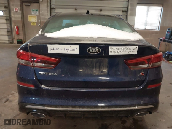 2019 Kia Optima LX with VIN 5XXGT4L3XKG317045, listed as a IAAI auction lot 41282478 with 37,028 mi miles and . Bid and sale history available at carsss.com. Image 16.