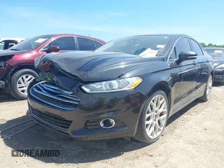 2013 Ford Fusion Titanium with VIN 3FA6P0K99DR286038, listed as a IAAI auction lot 42794945 with 224,346 mi miles and . Bid and sale history available at DreamBid. Image 2.