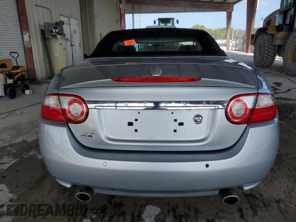 2009 Jaguar XK with VIN SAJWA44B595B31777, listed as a Copart auction lot 52026515 with Not Provided miles and Clean Title. Bid and sale history available at DreamBid. Image 6.
