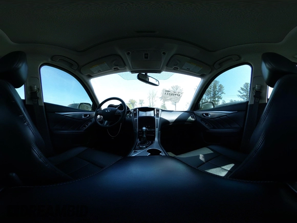 2014 Infiniti Q50 Sport with VIN JN1BV7ARXEM693887, listed as a IAAI auction lot 41916223 with 149,084 mi miles and . Bid and sale history available at carsss.com. Image 18.