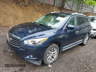 2015 Infiniti QX60 with VIN 5N1AL0MM5FC535725, listed as a IAAI auction lot 42240578 with 100,356 mi miles and . Bid and sale history available at DreamBid. Image 2.