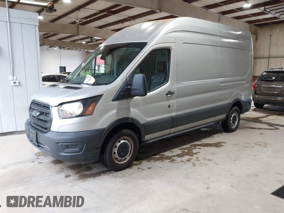2020 Ford Transit Cargo with VIN 1FTBR1X82LKA53226, listed as a IAAI auction lot 42355465 with 49,579 mi miles and . Bid and sale history available at DreamBid. Image 2.