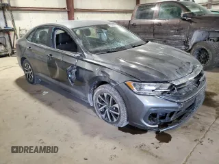 2023 Volkswagen Jetta S with VIN 3VW4M7BU7PM026209, listed as a Copart auction lot 83806134 with 9,427 mi miles and Salvage title. Bid and sale history available at DreamBid. Image 4.