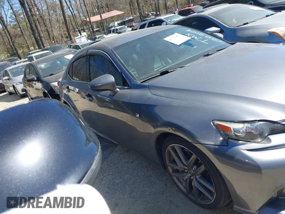 2014 Lexus IS 350 with VIN JTHCE1D25E5002108, listed as a IAAI auction lot 41835021 with 159,621 mi miles. Bid and sale history available at carsss.com. Image 13.