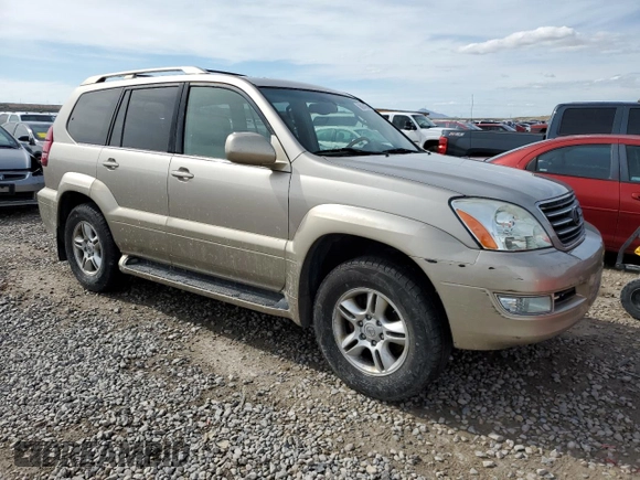 2004 Lexus GX 470 with VIN JTJBT20X840036305, listed as a Copart auction lot 56064085 with 215,194 mi miles and Clean Title. Bid and sale history available at DreamBid. Image 4.