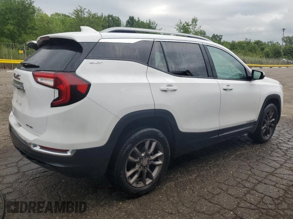2022 GMC Terrain SLT с VIN 3GKALVEV2NL162028, выставлен на аукционе Copart как лот 66414555 с пробегом 178 736 миль миль и Чистый • Clean title. История ставок и продаж доступна на DreamBid. Изображение 3.