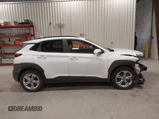 2022 Hyundai Kona SEL with VIN KM8K62AB0NU814275, listed as a IAAI auction lot 41547497 with 58,568 mi miles. Bid and sale history available at carsss.com. Image 13.