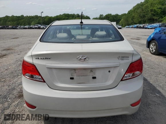 2016 Hyundai Accent SE with VIN KMHCT4AE3GU963995, listed as a Copart auction lot 54153075 with 126,301 mi miles and Clean Title. Bid and sale history available at DreamBid. Image 6.