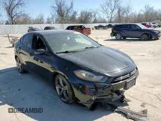 2014 Dodge Dart GT with VIN 1C3CDFEB1ED683538, listed as a Copart auction lot 48245315 with 123,660 mi miles and Salvage Title. Bid and sale history available at carsss.com. Image 11.