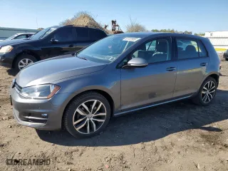 2015 Volkswagen Golf TSI SEL with VIN 3VW217AU3FM055383, listed as a Copart auction lot 50722505 with 126,078 mi miles and Salvage Title. Bid and sale history available at carsss.com. Image 1.