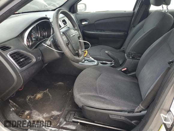2013 Chrysler 200 LX with VIN 1C3CCBABXDN622554, listed as a Copart auction lot 54088365 with 153,391 mi miles and Clean Title. Bid and sale history available at carsss.com. Image 7.