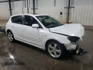2006 Mazda 3 S Grand Touring with VIN JM1BK343961418343, listed as a Copart auction lot 82335134 with 93,379 mi miles and Salvage Title. Bid and sale history available at DreamBid. Image 4.