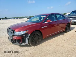 2017 Lincoln Continental Select z VIN 1LN6L9SK0H5606252, wystawiony jako Copart lot #65163075 z przebiegiem 57 511 mil mil oraz Szkoda całkowita • Salvage title. Historia ofert i sprzedaży dostępna na DreamBid. Obrazek 1.