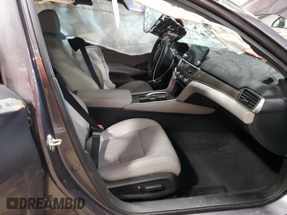 2019 Honda Accord Touring with VIN 1HGCV2F9XKA016690, listed as a Copart auction lot 59910805 with Not provided miles and Salvage title. Bid and sale history available at DreamBid. Image 7.