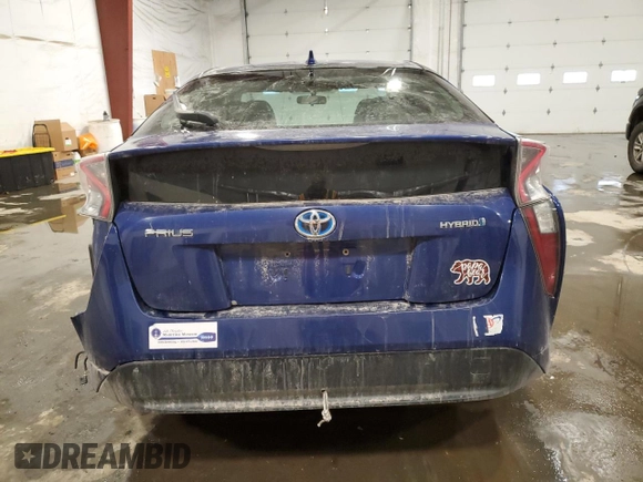 2016 Toyota Prius Two with VIN JTDKBRFU4G3504819, listed as a Copart auction lot 57327865 with 212,162 mi miles and Non Repairable. Bid and sale history available at DreamBid. Image 6.
